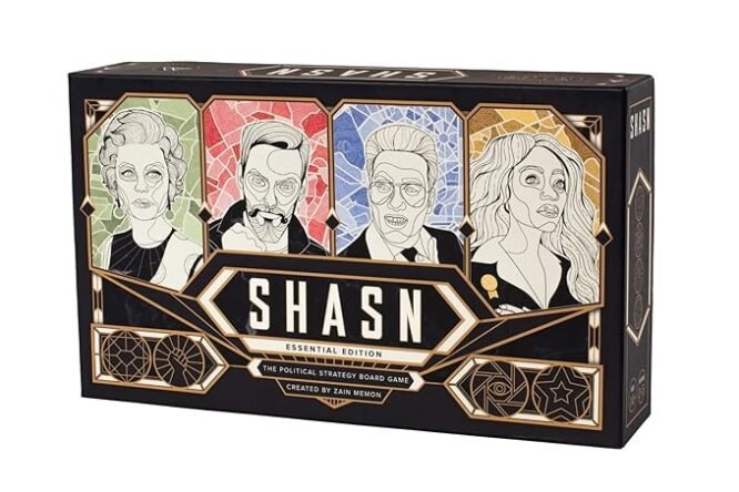 The Political Strategy Board Game for Adults and Children | 14+ Years | Epic Game of Politics, Ethics and Strategy | 3-5 Players | Multicolor