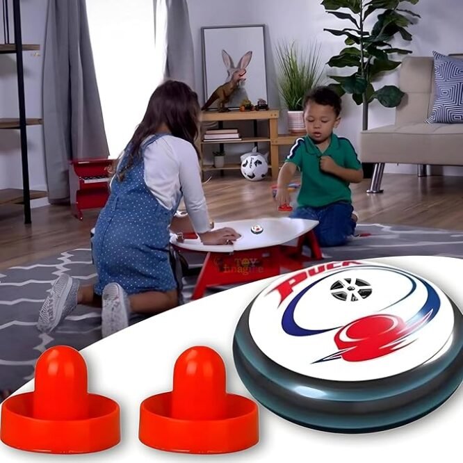 Indoor Games for Boys Age 7-14 Years | Fun Activity Toy for Home Play | Air Hockey Table for Kids and Family Fun | Skill-Building Game for Children